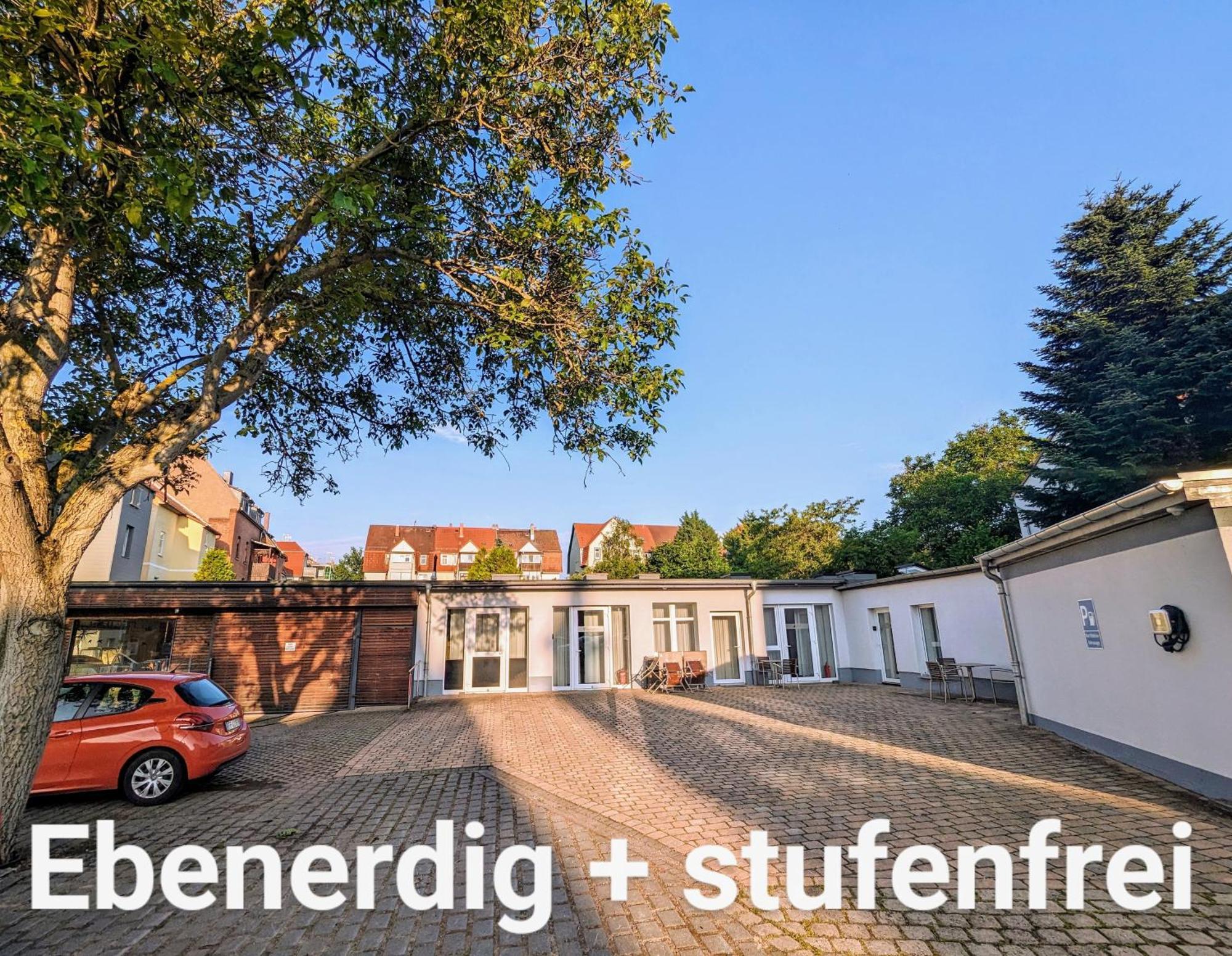 Fewo Urban Gotha-Apartment Friedenstein- Am Schlosspark- Parken An Der Der Tuer- Barrierefrei, 900 Meter Zum Bahnhof - Wallbox Exteriör bild