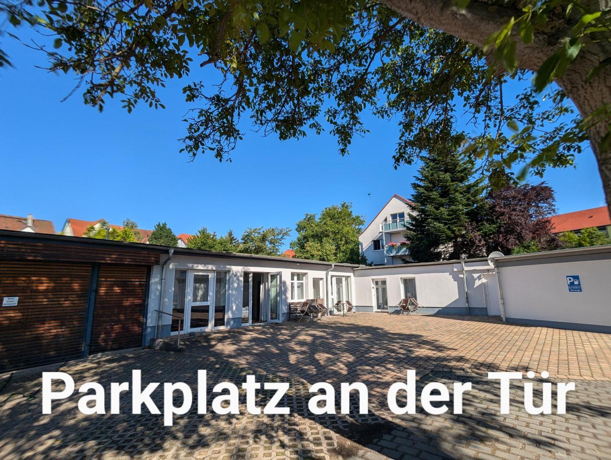 Fewo Urban Gotha-Apartment Friedenstein- Am Schlosspark- Parken An Der Der Tuer- Barrierefrei, 900 Meter Zum Bahnhof - Wallbox Exteriör bild