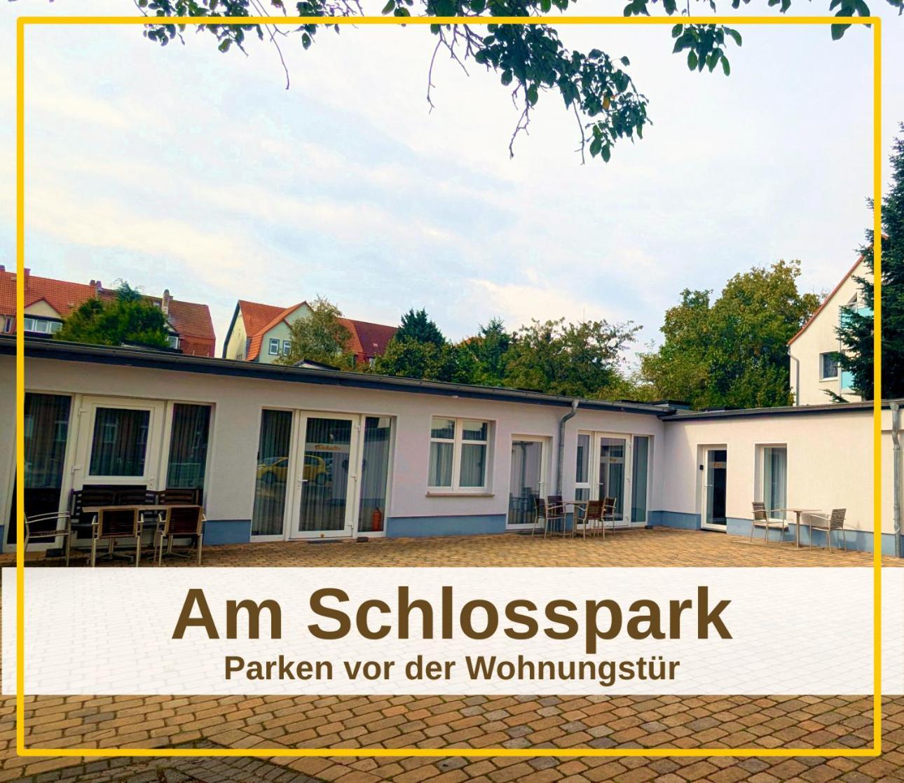 Fewo Urban Gotha-Apartment Friedenstein- Am Schlosspark- Parken An Der Der Tuer- Barrierefrei, 900 Meter Zum Bahnhof - Wallbox Exteriör bild